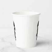 Gobelets En Papier Tiny Ninja tenant l'étoile à lancer (Droite)