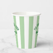 Gobelets En Papier Tis Sea Son Custom Beach Christmas Gree Stripe (Gauche)