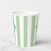 Gobelets En Papier Tis Sea Son Custom Beach Christmas Gree Stripe (Droite)