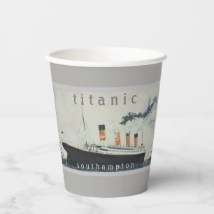 Gobelets En Papier Titanic