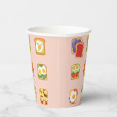 Gobelets En Papier Toast Brunch (Droite)