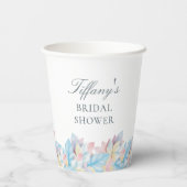 Gobelets En Papier Tombe en amour Pastel Blue Citrouille Fête des mar (Verso)