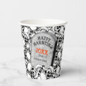 Gobelets En Papier Tombstone et Skulls ID216 (Verso)