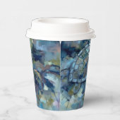 Gobelets En Papier Tortue Abstraite (Droite)