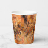 Gobelets En Papier Tortue Abstraite (Droite)