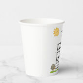 Gobelets En Papier Tortue et laitue, tasses de papier labyrinthe d'an (Droite)