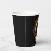 Gobelets En Papier Total Solaire Eclipse 2024 Votre Ville État Cosmiq (Droite)