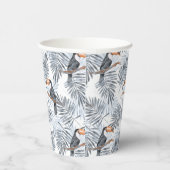Gobelets En Papier Toucan gris (Droite)