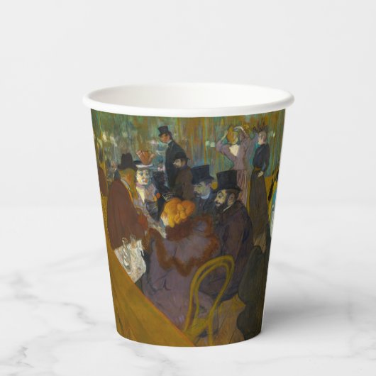 Gobelets En Papier Toulouse-Lautrec - Au Rouge (Verso)