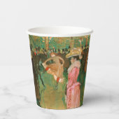 Gobelets En Papier Toulouse-Lautrec - Au Rouge, La Danse (Verso)