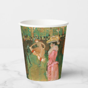 Gobelets En Papier Toulouse-Lautrec - Au Rouge, la danse