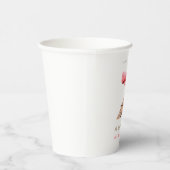 Gobelets En Papier Tour Eiffel Paris Aquarelle (Droite)