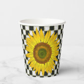 Gobelets En Papier Tournesol sur tableau de bord (Verso)