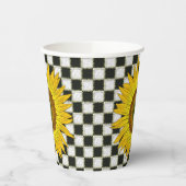 Gobelets En Papier Tournesol sur tableau de bord (Gauche)