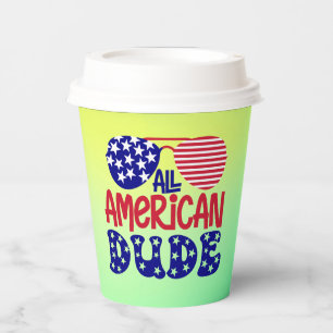 Gobelets En Papier Tous les mecs américains