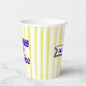 Gobelets En Papier Tout ce dont j'ai besoin est Jésus & Café - Jaune, (Droite)