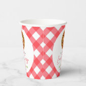 Gobelets En Papier Tout ce dont vous avez besoin est Amour et dîner d (Droite)