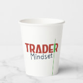 Gobelets En Papier Trader Mindset – Discipline, Focus, Trading Psycho (Verso)