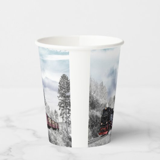 Gobelets En Papier Train (Gauche)