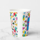 GOBELETS EN PAPIER " TRANCHES ET BALLONS DE GÂTEAU " (Droite)