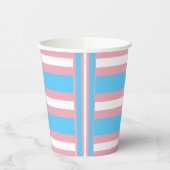 Gobelets En Papier Trans Pride ! (Gauche)