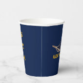 Gobelets En Papier Transporteur postal de l'Alaska Dog Sled (Droite)