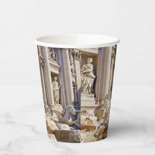 Gobelets En Papier Trevi fountain (Gauche)