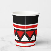 Gobelets En Papier Triangles rouges (Droite)