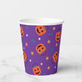 Gobelets En Papier Trick-or-Treat (Verso)