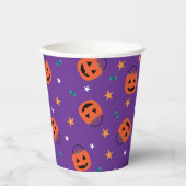 Gobelets En Papier Trick-or-Treat (Recto)