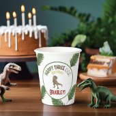 Gobelets En Papier Trois Rex Anniversaire Dino