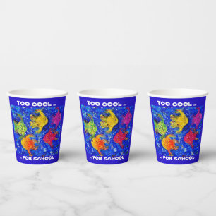 GOBELETS EN PAPIER TROP COOL POUR LES COUPES DE PAPIER SCOLAIRE