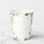 Gobelets En Papier Tropical Boy Sloth Baby shower Paper Cup (Gauche)