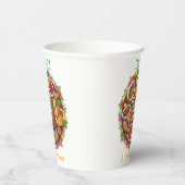 Gobelets En Papier Tropical Feast (Droite)