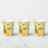 Gobelets En Papier Tropiques d'été