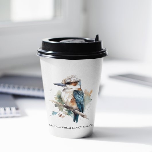 Gobelets En Papier True Blue Kookaburra, custom
