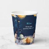 Gobelets En Papier True Space First Trip Around The Sun 1st Birthday (Gauche)