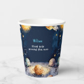 Gobelets En Papier True Space First Trip Around The Sun 1st Birthday (Recto)