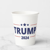Gobelets En Papier Trump 2024 (Verso)