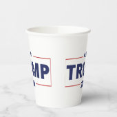 Gobelets En Papier Trump 2024 (Gauche)