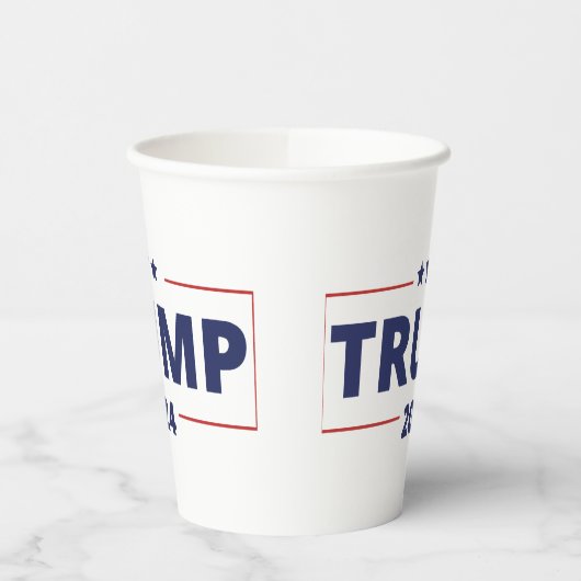 Gobelets En Papier Trump 2024 (Gauche)