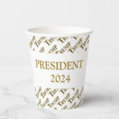GOBELETS EN PAPIER TRUMP 2024 (Recto)