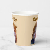 Gobelets En Papier Trump/Cover Up Paper Cup (Droite)