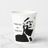 Gobelets En Papier Trump/Destructive Not Constructive Paper Cup (Verso)