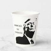 Gobelets En Papier Trump/Destructive Not Constructive Paper Cup (Recto)