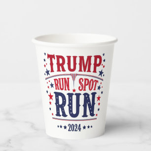 Gobelets En Papier Trump Run Spot Run Funny Election Debate