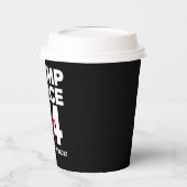 Gobelets En Papier Trump Vance 2024 Vote Élection Trump 2024 (Gauche)