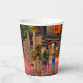 Gobelets En Papier Tsuchiya Koitsu - Soirée à Ushigome (Gauche)