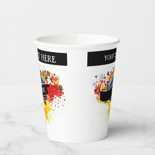 GOBELETS EN PAPIER TU ES MON SOLEIL (Gauche)