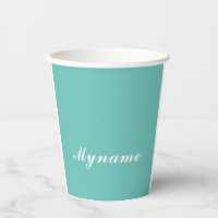 Turquoise Clair Tendance Moderne Minimaliste Chic